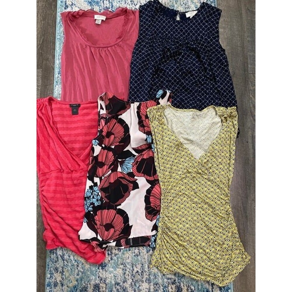 Lot of 5 Ann Taylor sleeveless tops